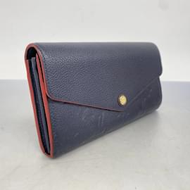 Louis Vuitton-Louis Vuitton Long Wallet in Marine Rouge-Red
