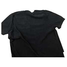 Christian Dior-NEW CHRISTIAN DIOR PULL BEE EMBROIDERY LOGO CD 38 M BLACK WOOL SWEATER-Black