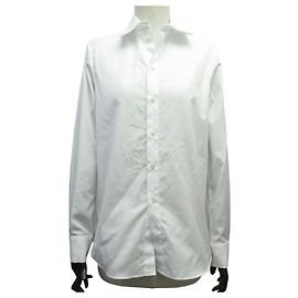 NUOVA CAMICIA DIOR BORDATURA API LOGO CD M 38 IN COTONE BIANCO Bianco