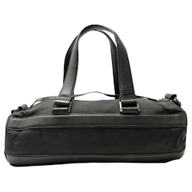Givenchy-GIVENCHY SPORT WEEKENDER TOILE & LEATHER BLACK HAND BAG-Black