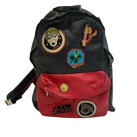 Versace Audrey Capsule Collection Backpack Black Red
