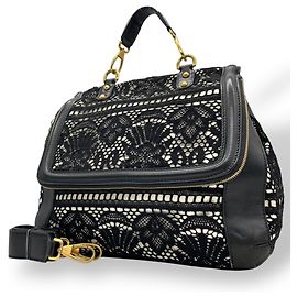 Borsa Dolce & Gabbana Sicily Heritage 2WAY Nero Bianco