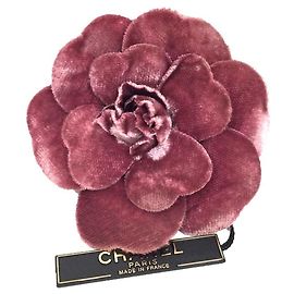Spilla Camelia Corsage di Chanel Rosa