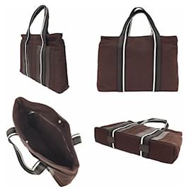 Hermès-Sac Tote MM Horizontal Troca Hermes-Marron,Chocolat