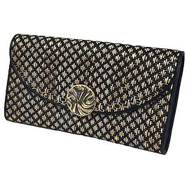 Bulgari Clutch in pelle Bvlgari Nero