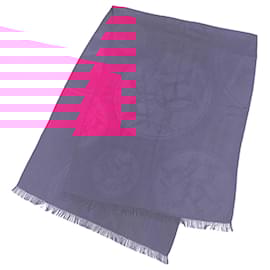 Hermès-Hermes Cashmere Silk Stole in Pink-Pink