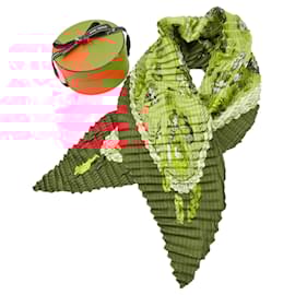 Hermès-Hermes Silk Scarf - Couvée d'Hermes-Brown,Multiple colors,Orange
