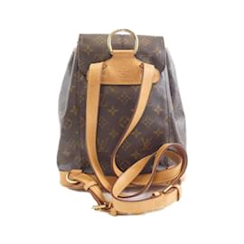 Louis Vuitton-Louis Vuitton Monogram Montsouris MM Backpack-Brown
