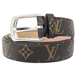 Cinto Santur Monogram Ellipse Louis Vuitton Marrom Monograma