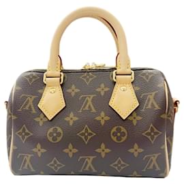 Louis Vuitton-Louis Vuitton Speedy Bandouliere 20 Monogram Handbag-Brown,Monogram