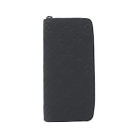 Louis Vuitton-Portefeuille Zippy Monogram Taurillon Louis Vuitton-Noir