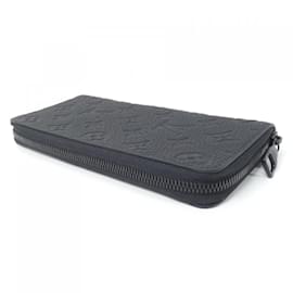 Louis Vuitton-Portefeuille Zippy Monogram Taurillon Louis Vuitton-Noir