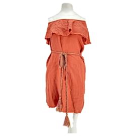 Autre Marque-Robe terracota-Brown
