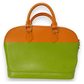 Louis Vuitton-Louis Vuitton Epi Leather Alma PM Handbag-Other