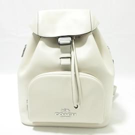 COACH Leather Pace Large Backpack CT811 White