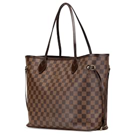 Louis Vuitton-Louis Vuitton Brown Damier Ebene Neverfull MM-Brown