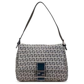 Fendi-Fendi Gris Zucchino Toile Mamma Pour Toujours-Autre