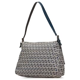 Fendi-Fendi Gris Zucchino Toile Mamma Pour Toujours-Autre