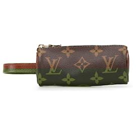 Louis Vuitton-Louis Vuitton Brown Monogram Etui Golf Ball Case-Brown