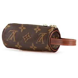 Louis Vuitton-Louis Vuitton Brown Monogram Etui Golf Ball Case-Brown