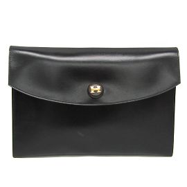 Bolso Clutch Pochette Rio de Hermès Negro
