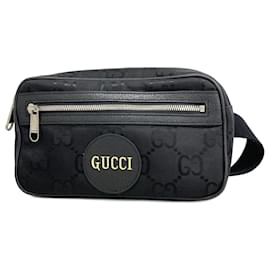 Gucci-Gucci Waist Bag GG Nylon Off the Grid-Black