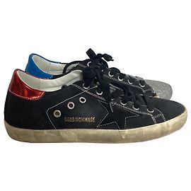 Baskets Golden Goose Superstar 2017 David Bowie en toile multicolore Multicolore