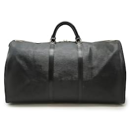 Louis Vuitton-Louis Vuitton Keepall Epi Boston Bag-Black