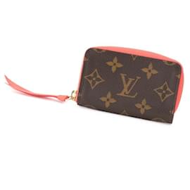 Louis Vuitton-Louis Vuitton Monogram Canvas Multicart Pimon Card Case-Orange