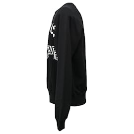 Versace- Versace Medusa Logo Sweater in Black Cotton-Black