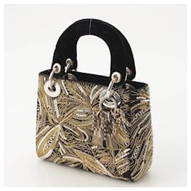 Dior-Dior Lady Dior Mini 2WAY Shoulder Bag-Black