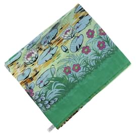 Hermès-Étole en coton Hermes Pareo-Vert