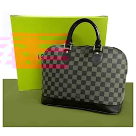 Louis Vuitton-Louis Vuitton Alma PM Damier Handbag-Brown