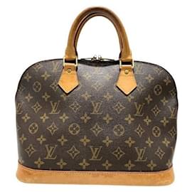 Louis Vuitton-Louis Vuitton Alma Monogram Handbag-Brown