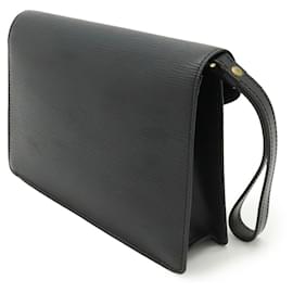 Louis Vuitton-Pochette Seliere Dragonne Epi de Louis Vuitton-Noir