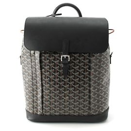 Goyard Alpin MM PVC Rucksack Schwarz Schwarz