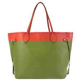 Louis Vuitton-Louis Vuitton Neverfull Epi 2way bag-Orange