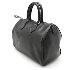 Louis Vuitton-Louis Vuitton Speedy 25 Epi Handbag-Black