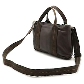Hermès-Sac 2 en 1 Veaudermas PM Horizontal Caravane Hermes-Marron