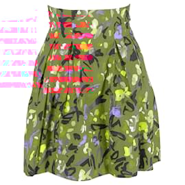 Autre Marque-Philosophy di Lorenzo Serafini Printed Skirt in Red Cotton-Other