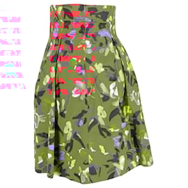 Autre Marque-Philosophy di Lorenzo Serafini Printed Skirt in Red Cotton-Other