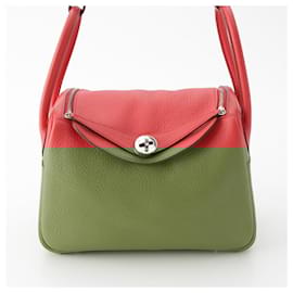 Hermès-Sac à épaule Hermès Lindy 26 en Clémence-Multicolore