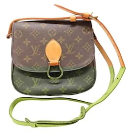 Louis Vuitton-Sac à épaule Monogram Saint Cloud de Louis Vuitton-Marron