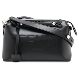 Fendi-Fendi By The Way Leather 2way Bag-Black