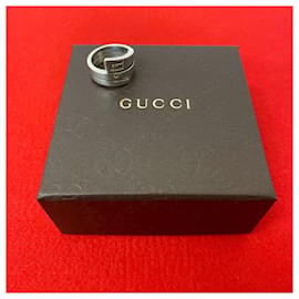 Anillo Gucci Spiral de plata 925 Plata Metálico