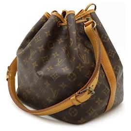 Louis Vuitton-Louis Vuitton Petit Noe Monogram Shoulder Bag-Brown