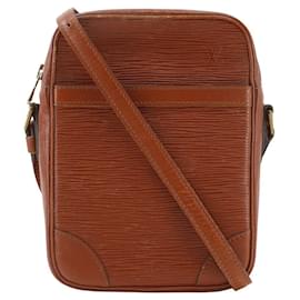 Louis Vuitton-Sac à épaule Danube Epi Louis Vuitton-Marron