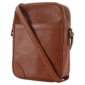 Louis Vuitton-Sac à épaule Danube Epi Louis Vuitton-Marron