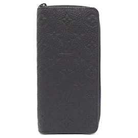 Louis Vuitton-Portefeuille Zippy Monogram Taurillon Louis Vuitton-Noir