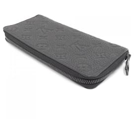 Louis Vuitton-Portefeuille Zippy Monogram Taurillon Louis Vuitton-Noir